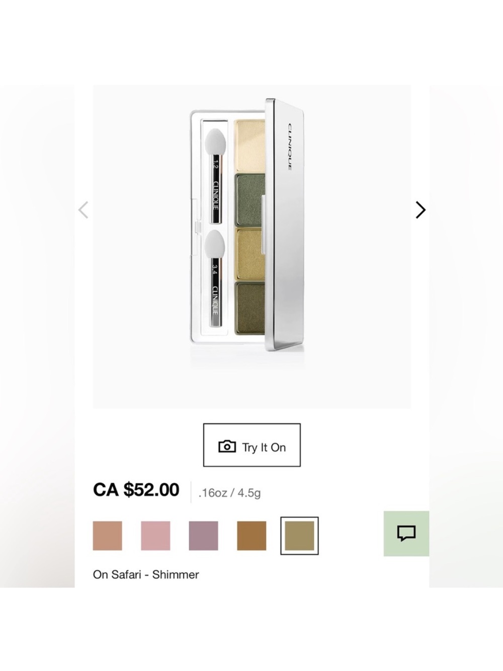 Clinique Eyeshadow Palette